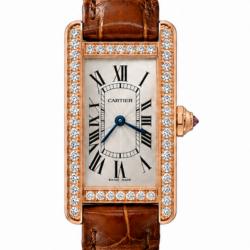 Cartier Tank Américaine 19MM WB707931 18KT Rose Gold Watch